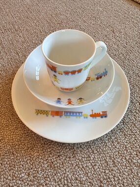 Arzberg child’s china Train Print Set